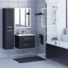 Тумба под раковину Uperwood Foster 80 см, черная