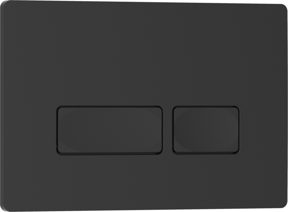 Комплект 2в1 IBERICA BLANCA инсталляция SILENCIO MINI, кнопка смыва ESTI-R черный матовый (IB.001M.212)