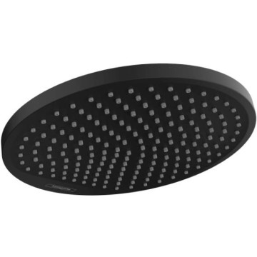 Верхний душ Hansgrohe Crometta 24 см., потолочный/настенный, 1jеt, цвет: черный матовый 26723670