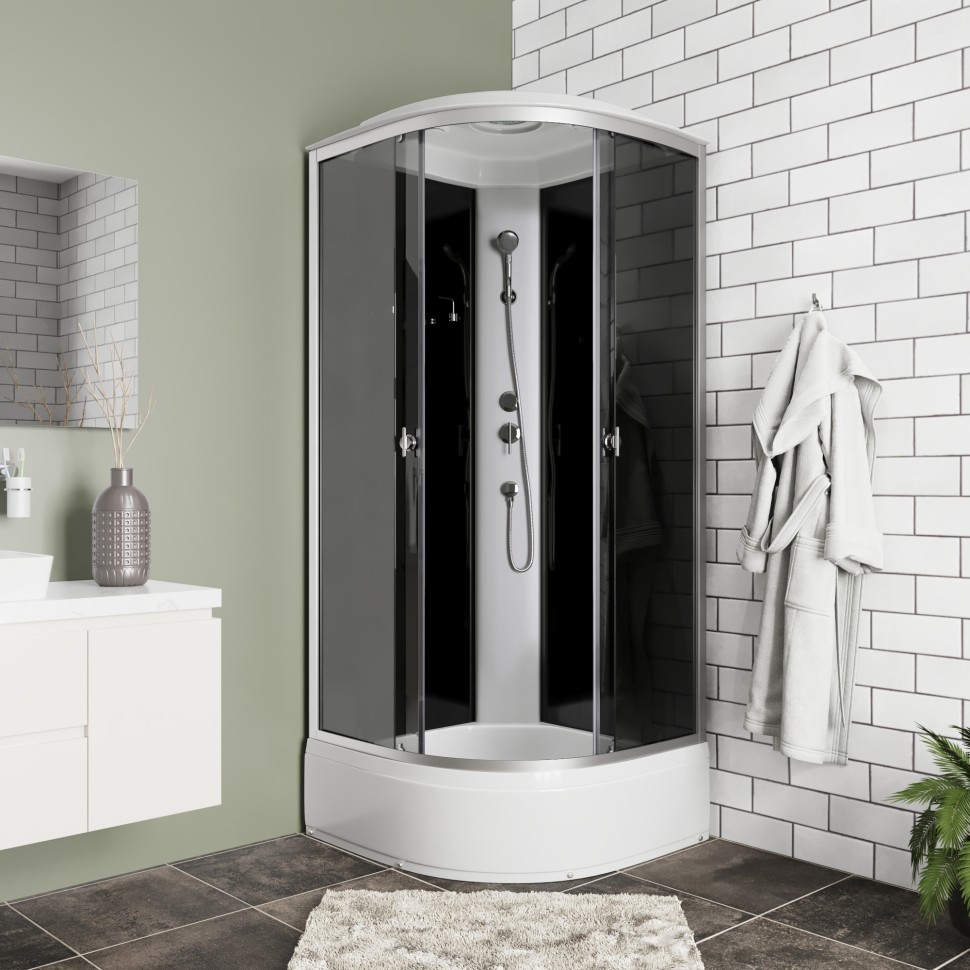 Душевая кабина Niagara Eco E80/26/TN (80х80х215) 4 места