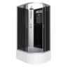 Душевая кабина Niagara Classic NG-2510-14LBKT (120х80х210) высокий поддон(40см),стекло тонированное,4 места