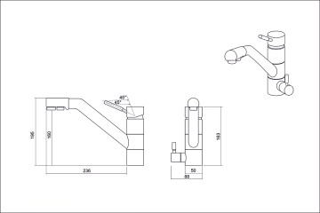Смеситель EMAR EC-3008 ЕС - 3008