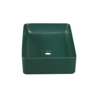 Раковина накладная MILLEAU Miel MU7060C-MHGN (матовый изумрудный / тёмно-зелёный)