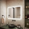 Зеркало для ванной комнаты SANCOS City 900х700 c подсветкой ,арт. CI900