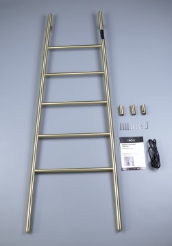 Полотенцесушитель электрический ABBER Treppe AH4705G золото матовое