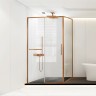 Душевой уголок Слим Софт (Slim Soft) VSR-1SS9012CLBC, 1200*900, брашированная медь, стекло прозрачное