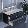 Тумба под раковину Uperwood Foster 90 см, черная