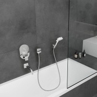 Смеситель для ванн, для душа Hansgrohe Vernis Shape хром (71458000)