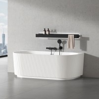 Ванна акриловая Vincea VBT-706-1700, 1700*800*585, цвет белый, щелевой перелив, слив белый