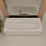 Ванна из искусственного камня FRESCA, 1700х750, белый, глянец