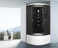 Душевая кабина Niagara Ultra NG-211-01N (90х90х220) высокий поддон(48см),черный,стекло тонированное,4 места