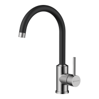 Смеситель для кухни Omoikiri Shinagawa-BL латунь/черный