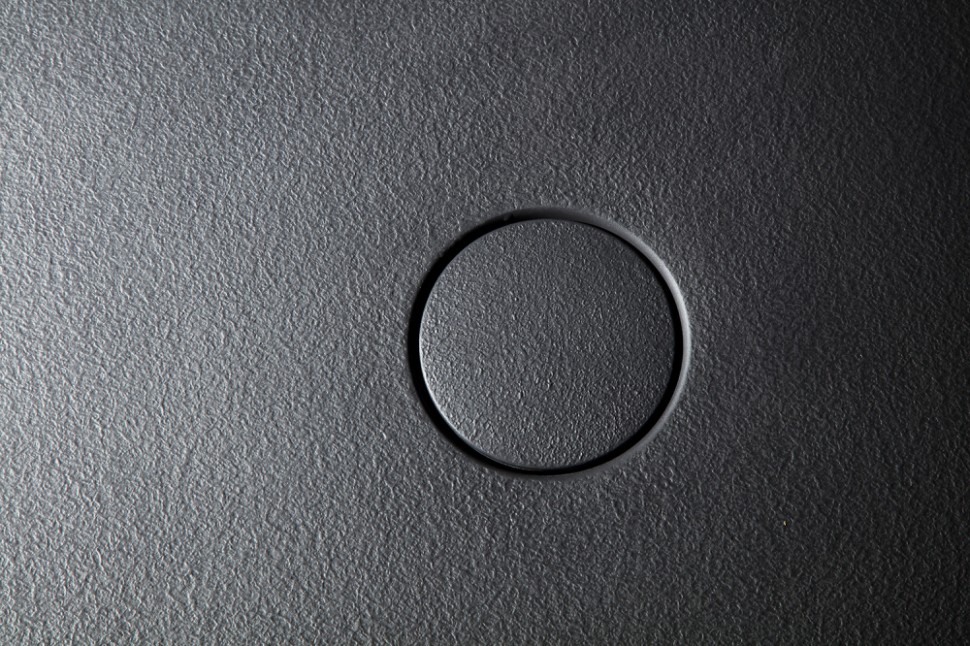 Ванна из искусственного камня ABBER Frankfurt AM9941B черная матовая