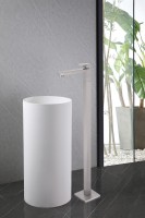 Смеситель ABBER Daheim AF8241SP напольный для раковины, сатин