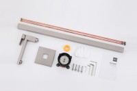 Смеситель ABBER Daheim AF8241SP напольный для раковины, сатин