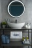 Раковина Gid N9019 51108 накладная белая 60x37x19