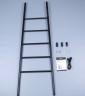 Полотенцесушитель электрический ABBER Treppe AH4705MB черный матовый