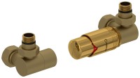 Автоматический терморегулятор 3D правый (G 1/2&quot; НР х G 3/4&quot; НГ)