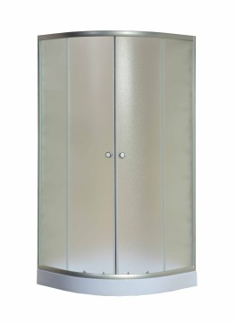 Душевой уголок Niagara Eco NG-003-14 (80х80х195) низкий поддон(13см),стекло матовое,2 места