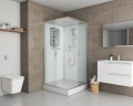 Душевая кабина Niagara Premium NG-6002-01Q (100х100х210) низкий поддон(16 см),стекло прозрачное,4 места