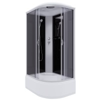 Душевая кабина Niagara Classic NG-2510-14L (120х80х215) высокий поддон(40см),стекло тонированное,4 места