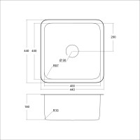 Мойка EMAR EMB-127A EMB-127A PVD Nano Coppery