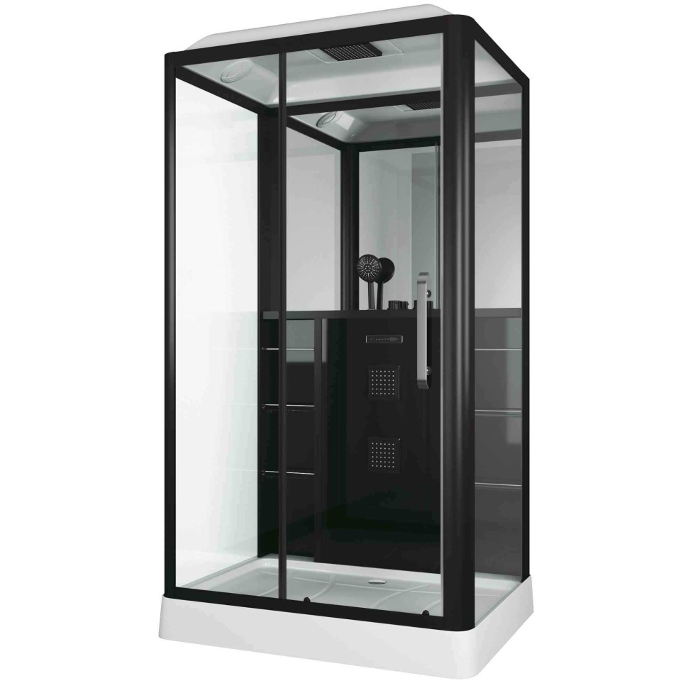 Душевая кабина Grossman Alba GR227L (90x120x225) дверь раздвижная,3 места