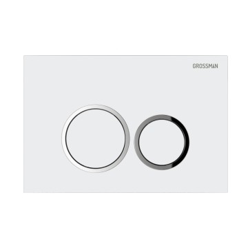 Комплект 3 в 1: Grossman инсталляция 900.K31.01.000+клавиша 700.K31.01.000.000 белый+унитаз GR-4455GMS, 3 места