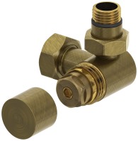 Вентиль 3D правый под шестигранник (G 1/2&quot; НР х G 3/4&quot; НГ)