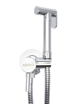AQM 6020CR Minimal Готовый комплект гигиенического душа (скрытый монтаж, латунная лейка), ХРОМ