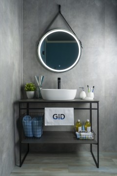 Раковина Gid N9026b 51113 накладная белая 48x35x13.5