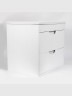 Тумба под раковину для ванной подвесная Uperwood Modul 61х44,4х55 см, белаяатовая