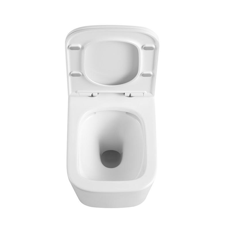 Комплект 3в1 IBERICA BLANCA инсталляция SILENCIO MINI, унитаз TOLEDO ALTO белый, кнопка смыва INOX-C розовое золото матовое (IB.001M.TLA.231.1172)