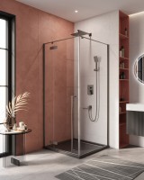 Душевой уголок Cezares LINER-A-1-90-C-GM-L