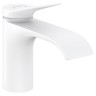 Смеситель для раковины Hansgrohe Vivenis без сливного гарнитура 75012700, белый матовый