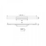 Профиль для душа TECEdrainprofile, 1000 мм, PVD Brushed Gold Optic