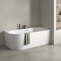 Ванна акриловая Vincea VBT-704-1800-R, 1800*800*585, цвет белый, правая, щелевой перелив, слив белый