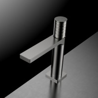 Смеситель для раковины Domus VBF-5DM01GM, вороненая сталь