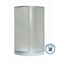 Душевой уголок Niagara Eco NG-007-14 (90х90х195) низкий поддон(13см),стекло матовое,2 места