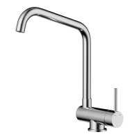 Смеситель для кухни Omoikiri Mori-C латунь/хром