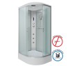 Душевая кабина Niagara Classic NG-33184-14LF (110х80х215) средний поддон(26см),стекло матовое,4 места