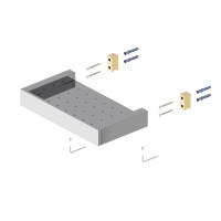 Полка Timo Petruma 15222/00 хром