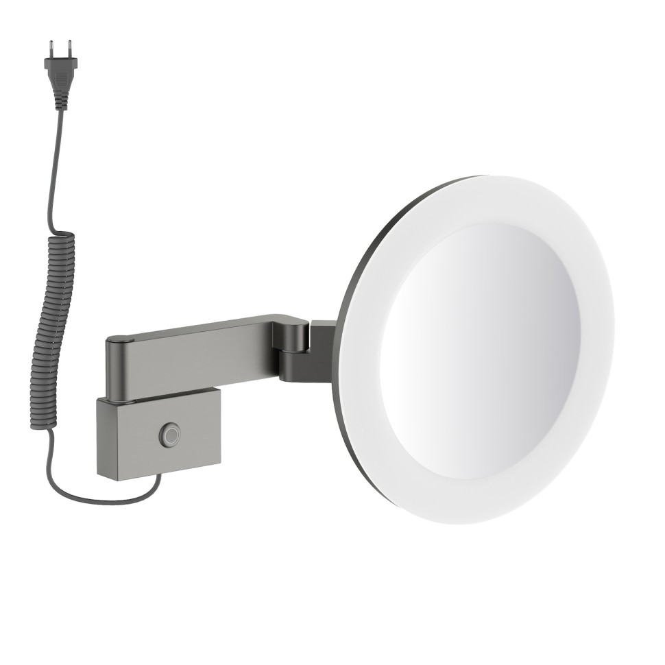 Зеркало с подсветкой Timo Saona 13374/18 черное золото