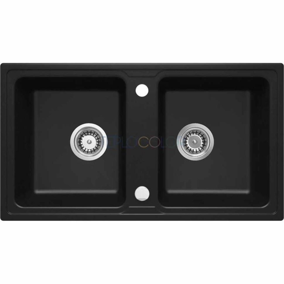 Гранитная мойка, 2-чаши