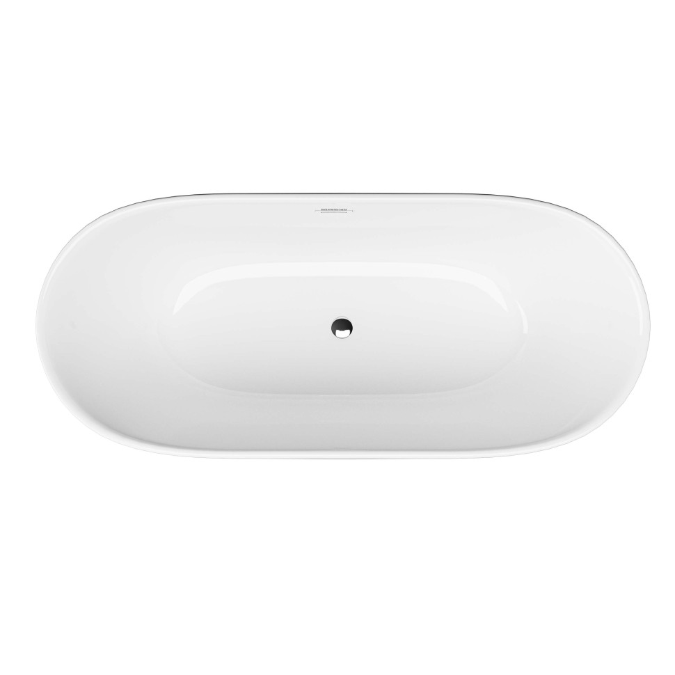 Ванна пристенная Grossman Classic GR-12502 (170х75x58) белый,1 место