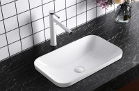 Раковина встраиваемая MILLEAU Miel MU0042A-GW (белый глянец)