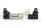 Автоматический терморегулятор 3D левый (G 1/2" НР х G 3/4" НГ)