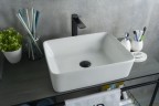 Раковина Gid N9103 51120 накладная белая 48x37x13