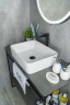 Раковина Gid N9103 51120 накладная белая 48x37x13