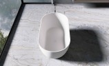 Ванна Солид Серфейс (Solid Surface) Vincea VBT-4S04MW-1600, 1600*800*560, белый матовый, щелевой перелив